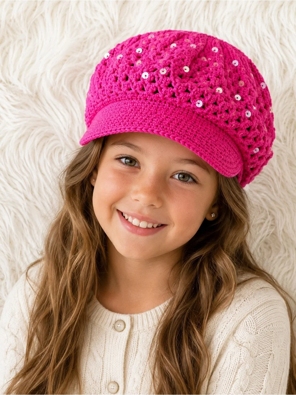 GIRLS SEQUIN HAT